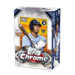 2022 Topps Chrome MLB Baseball Trading Card 8-Pack Blaster Box (Featuring Aaron Judge and Paul Goldschmidt Buy-Back until 3/31)